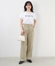 吸水速乾/防シワ-ワンタックストレートパンツ<セットアップ対応><2サイズ展開>