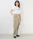 吸水速乾/防シワ-ワンタックストレートパンツ<セットアップ対応><2サイズ展開>