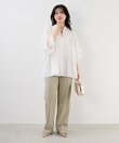 吸水速乾/防シワ-ワンタックストレートパンツ<セットアップ対応><2サイズ展開>