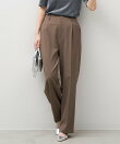 吸水速乾/防シワ-ワンタックストレートパンツ<セットアップ対応><2サイズ展開>