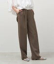 吸水速乾/防シワ-ワンタックストレートパンツ<セットアップ対応><2サイズ展開>