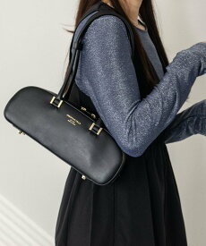 【SALE／30%OFF】CHRISTIAN VILLA 【CHRISTIAN VILLA】レザーワイドスモールショルダーバッグ インターショシュール バッグ ショルダーバッグ ブルー【送料無料】