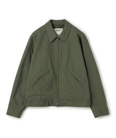 TOMORROWLAND MEN 【WEB先行予約・別注】VALSTAR ストレッチポプリンコットン ブルゾン トゥモローランド ジャケット・アウター ブルゾン・ジャンパー イエロー ブラック カーキグリーン【送料無料】