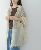 Sonny Label イタリア製リネンストール サニーレーベル ファッション雑貨 マフラー・ストール・ネックウ…