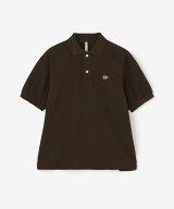 Bshop SCYE BASICS ｜ ＜別注＞コットンピケ ポロシャツ WOMEN ビショップ トップス ポロシャツ ブラウン…