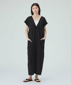 BEAMS HEART WOMEN V�l�b�N �I�[���C������ 26SS �t�F�X �E�H�b�V���u�� �h���C�^�b�` ���炳�� �r�[���X �n�[�g �I�[���C�������E�I�[�o�[�I�[�� �I�[���C�������E�Ȃ� �u���b�N �I�����W�y��