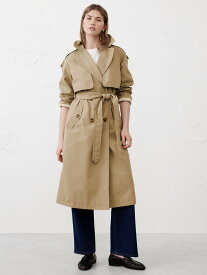 【SALE／50%OFF】BANANA REPUBLIC FACTORY STORE (W)タイムレス トレンチコート バナナ・リパブリック ファクトリーストアー ジャケット・アウター トレンチコート ベージュ【送料無料】