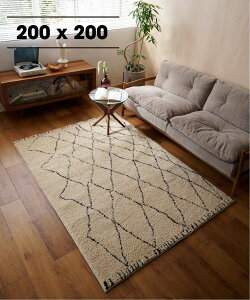 JOURNAL STANDARD FURNITURE MEDINA RUG 200X200 fBiO W[iX^_[ht@j`[ CeAEG J[ybgEOE}bg x[Wyz