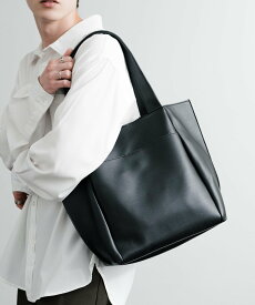 Rocky Monroe PUワンショルダー トートバッグ ロッキーモンロー バッグ トートバッグ ブラック ブラウン ベージュ
