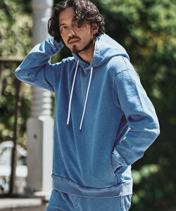 felkod mpa3830- Knit Denim Spindle Pull Parka �X�s���h���p�[�J�[ �J���r�I �g�b�v�X �p�[�J�[�E�t�[�f�B�[ �l�C�r�[�y���������z