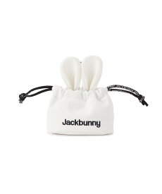【SALE／30%OFF】Jack Bunny!! うさぎ耳ポーチ (UNISEX) ジャックバニー スポーツ・アウトドア用品 ゴルフグッズ グリーン ネイビー ホワイト ブルー レッド ピンク イエロー【送料無料】