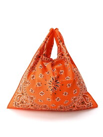 【SALE／20%OFF】HAV-A-HANK HAV-A-HANK/(U)HAV PAISLEY BANDANA 2WAY ECO BAG ハンドサイン バッグ エコバッグ・サブバッグ オレンジ ピンク ブルー ベージュ