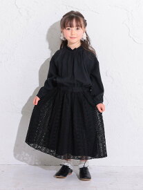 【SALE／30%OFF】OCEAN&GROUND OCEAN&GROUND/(K)セレモニーワンピース オーシャンアンドグラウンド ワンピース・ドレス ワンピース ブラック ネイビー【送料無料】