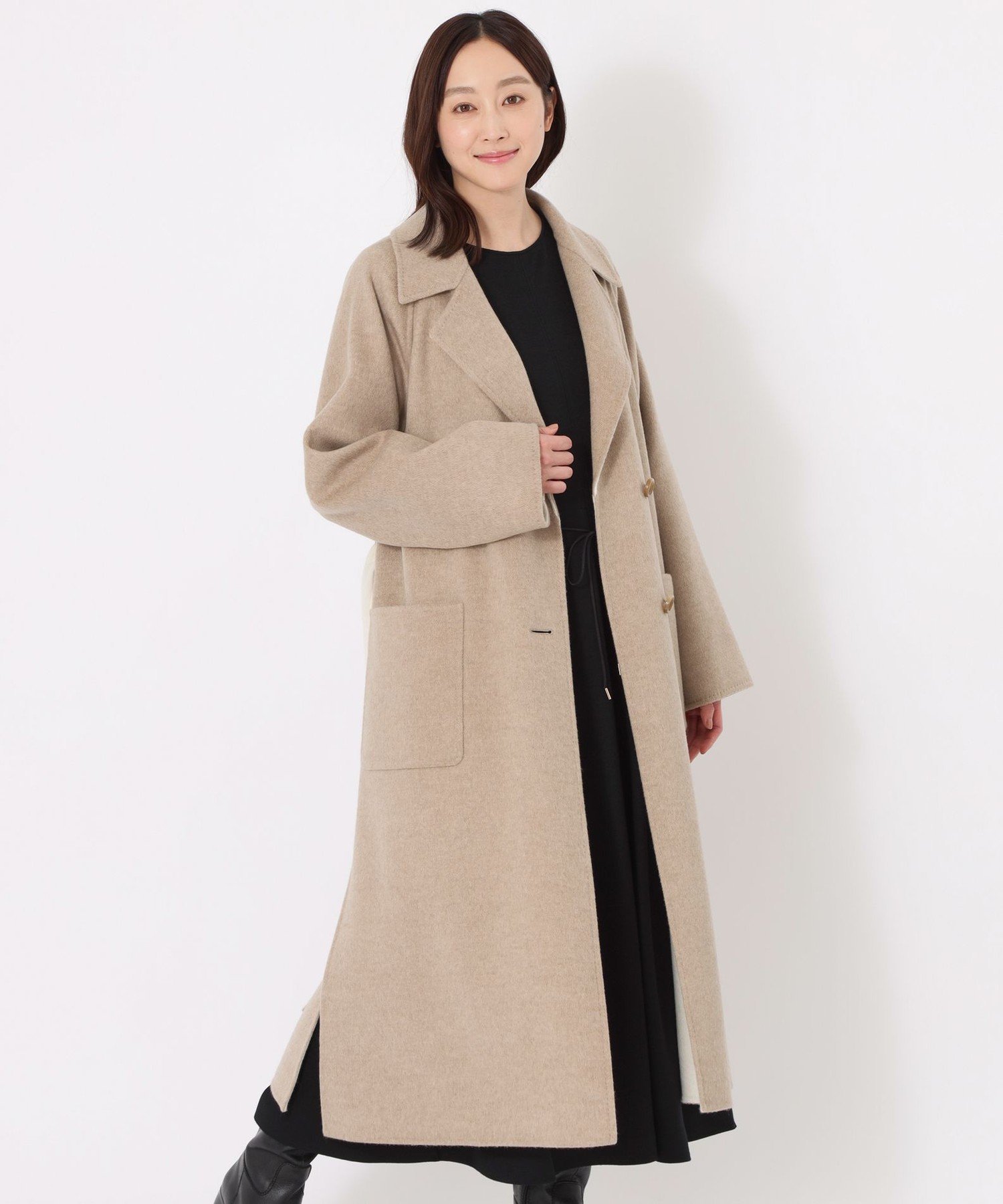 SANYOCOAT｜【eclat掲載】<Rain Wool>リバーコート | Rakuten Fashion