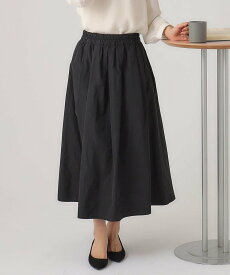 【SALE／52%OFF】SHOO・LA・RUE 女性らしいボリューム感 ギャザースカート シューラルー スカート その他のスカート ブラック オレンジ ホワイト