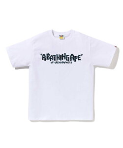 A BATHING APE WILD LEOPARD PATTERN PRIMITIVE LOGO TEE A xCVO GCv gbvX Jbg\[ETVc ubN uE zCgyz