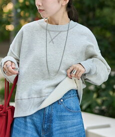 【SALE／30%OFF】coen 【新色登場】スウェットライク2wayニット コーエン トップス ニット ピンク グレー オレンジ ブラック