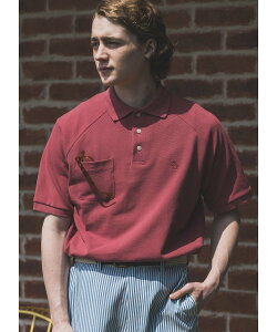 �ySALE�^50%OFF�zBEAMS PLUS �y�ʒ��zMunsingwear / Golf Polo Shirt �r�[���X �A�E�g���b�g �g�b�v�X �|���V���c �O���[�� ���b�h�y���������z
