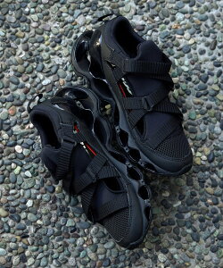 MIZUNO MIZUNO/WAVE PROPHECY STRAP �~�Y�m �X�j�[�J�[ �J�Z�b�g�`���[�g �V���[�Y�E�C �T���_�� �z���C�g �u���b�N �O���[�y���������z