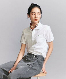 【SALE／40%OFF】BEAUTY&YOUTH UNITED ARROWS 【別注】＜LACOSTE＞ポロシャツ ユナイテッドアローズ アウトレット トップス ポロシャツ ピンク ホワイト ブラック ベージュ【送料無料】