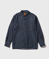 ADAM ET ROPE' HOMME ライトオンスデニムシャツ ADAM ET ROPE' JEANS アダムエロペ トップス シャツ・ブ…