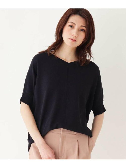 Hushush 洗濯機ok リネン混vネックドルマンニット Rakuten Fashion 楽天ファッション 旧楽天ブランドアベニュー Av7575 Hushush 洗濯機ok リネン混vネックドルマンニット Rakuten Fashion 楽天ファッション 旧楽天ブランドアベニュー Av7575