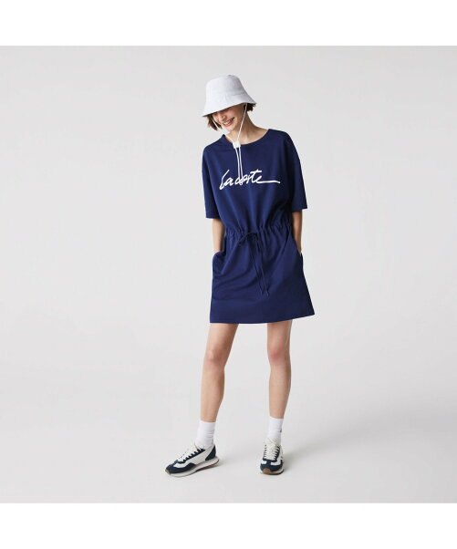 Lacoste シグニチャープリントtシャツワンピース Rakuten Fashion 楽天ファッション 旧楽天ブランドアベニュー Cm7575