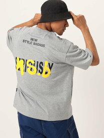 【SALE／70%OFF】ns.b 【NS.B(エヌエスビー)】/タギングロゴラバープリントTシャツ ニコル トップス カットソー・Tシャツ グレー ホワイト イエロー カーキ ブラック ブルー