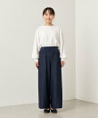 マルチウエストリブパンツ《7サイズ展開》【セットアップ】