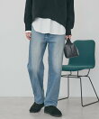 ルーズストレートデニム【WEB限定サイズ有り】