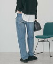 ルーズストレートデニム【WEB限定サイズ有り】