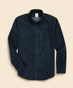 �ySALE�^20%OFF�zBROOKS BROTHERS �R�b�g�� 21-Wale�R�[�f�����C �t�[���[�h�v�����g �J�W���A���V���c Regular Fit �u���b�N�X �u���U�[�Y �g�b�v�X �V���c�E�u���E�X �l�C�r�[�y���������z