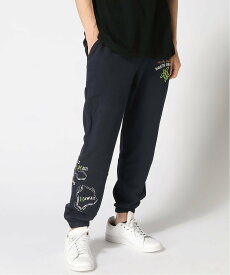 【SALE／30%OFF】Hula Lani Hawaii Hula Lani Hawaii/(M)裏毛 刺繍ロングパンツ フララニハワイ パンツ ジャージ・スウェットパンツ グレー ネイビー【送料無料】