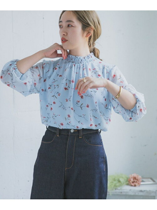 Urban Research Items 花柄シフォンブラウス Rakuten Fashion 楽天ファッション 旧楽天 ブランドアベニュー R575