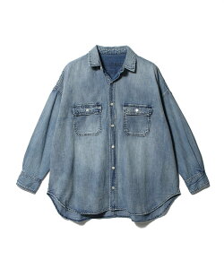 RED CARD TOKYO RED CARD TOKYO / Relaxy Shirt �G�X�g�l�[�V���� �g�b�v�X �V���c�E�u���E�X �u���[�y���������z