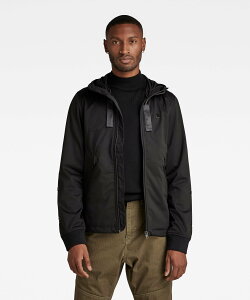 G-Star RAW �y�����V���b�v�zBATT HOODED SOFTSHELL JACKET/�~���^���[�f�B�e�[�������\�t�g�V�F���W���P�b�g/�p�[�J�[�u���]�� �W�[�X�^�[���D �W���P�b�g�E�A�E�^�[ �u���]���E�W�����p�[ �u���b�N