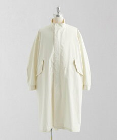 【SALE／50%OFF】LOEFF ＜LOEFF＞スタンドカラー ミリタリーコート OFFWHITE UNISEX ユナイテッドアローズ アウトレット ジャケット・アウター その他のジャケット・アウター ホワイト【送料無料】