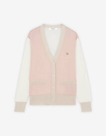 【SALE／40%OFF】Maison Kitsune 【公式】Maison Kitsune BABY FOX PATCH REGULAR CARDIGAN メゾン キツネ アーカイブス トップス カーディガン ピンク ブルー【送料無料】