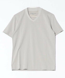 MEN'S BIGI �yACTIVE TAILOR/�A�N�e�B�u�e�C���[�z�V���P�b�g�X���[�XV�l�b�NT�V���c���ڐG�⊴ / UV�J�b�g�� �����Y �r�M �g�b�v�X �J�b�g�\�[�ET�V���c �z���C�g �u���b�N �O���[ �l�C�r�[�y����