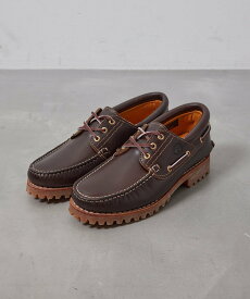 JUNRed 【 Timberland / ティンバーランド 】3EYE CLASSIC LUG/スリーアイ クラシックラグ ジュンレッド シューズ・靴 モカシン・デッキシューズ ブラウン ベージュ レッド【送料無料】