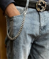 NOWLE NOWLE/(M)【NOWLE】キーホルダーリング付き ウォレットチェーン キーチェーン チェルカ ファッショ…