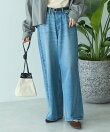ワイドデニム【WEB限定サイズ有り】