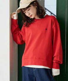 【SALE／31%OFF】coen 【POLO BCS(ポロ・ビーシーエス)別注】 裏毛スウェット コーエン トップス スウェット・トレーナー レッド ホワイト ネイビー【送料無料】
