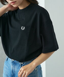 FRED PERRY FRED PERRY/POCKET DETAIL T-SHIRT M2408 �t���b�h�y���[ T�V���c �J�Z�b�g�`���[�g �g�b�v�X �J�b�g�\�[�ET�V���c �l�C�r�[ �z���C�g �u���b�N �O���[���y���������z