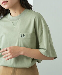 FRED PERRY FRED PERRY/POCKET DETAIL T-SHIRT M2408 �t���b�h�y���[ T�V���c �J�Z�b�g�`���[�g �g�b�v�X �J�b�g�\�[�ET�V���c �l�C�r�[ �z���C�g �u���b�N �O���[���y���������z