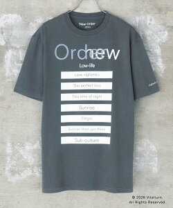 bonjour records New Order/�j���[�E�I�[�_�[ for bonjour records Official T-shirt �{���W���[�����R�[�h �g�b�v�X �J�b�g�\�[�ET�V���c �u���b�N�y���������z