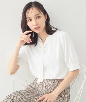 楽天市場】ジョーゼット ボウタイブラウスの通販 美品✨インディヴィ25 
