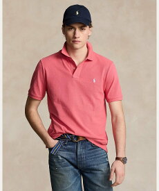 POLO RALPH LAUREN カスタム スリム フィット メッシュ ポロシャツ ラルフローレン トップス ポロシャツ レッド【送料無料】