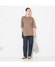 【接触冷感・UVカット】コンパクトクールチュニックTシャツ