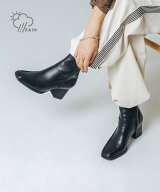 【SALE／42%OFF】EVOL 【晴雨兼用・クッション入り】モカショートブーツ イーボル シューズ・靴 レインシ…